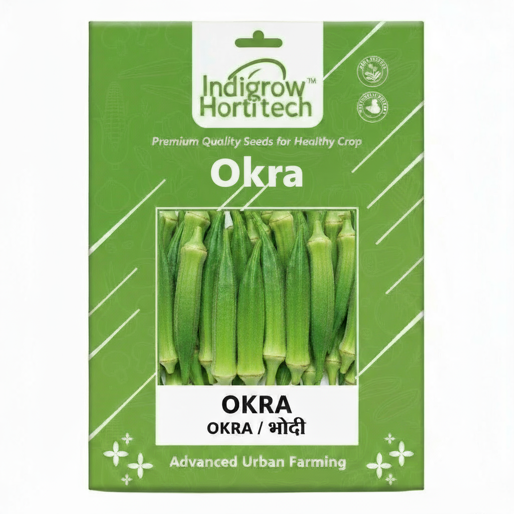 Okra Seeds (Lady Finger) भिंडी बीज