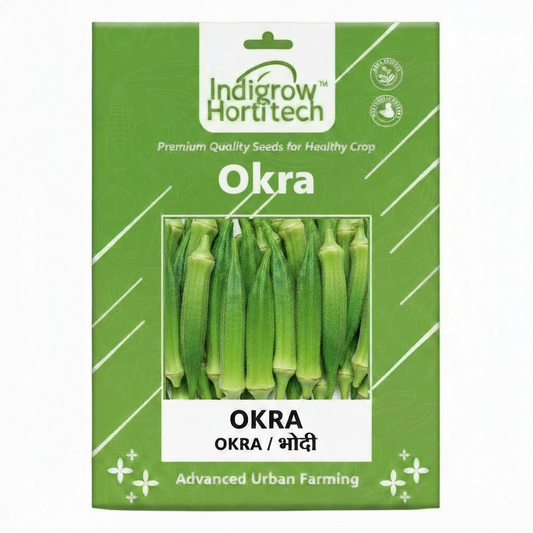 Okra Seeds (Lady Finger) भिंडी बीज