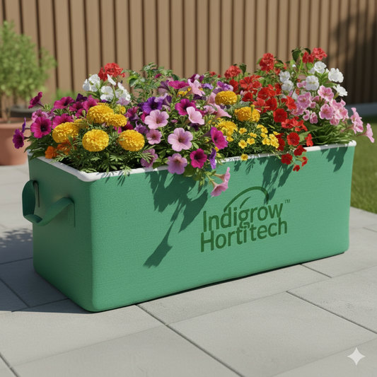 HDPE Rectangular Grow Bag | 4x1.5x1ft | 360 GSM