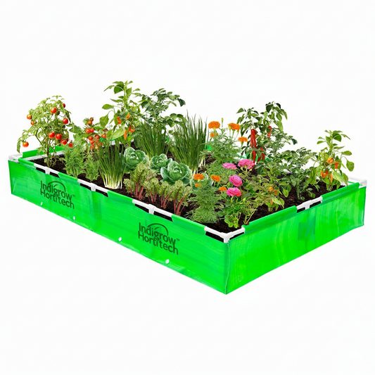 HDPE Rectangular Grow Bag | 8x2x1 Ft | 360 GSM