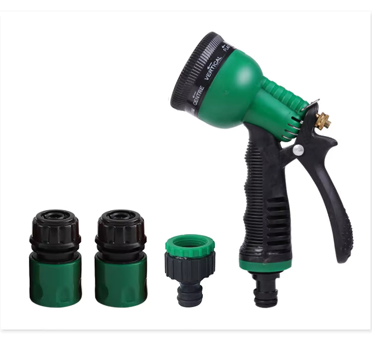8 Pattern High Pressure Garden Hose Nozzle Water Spray