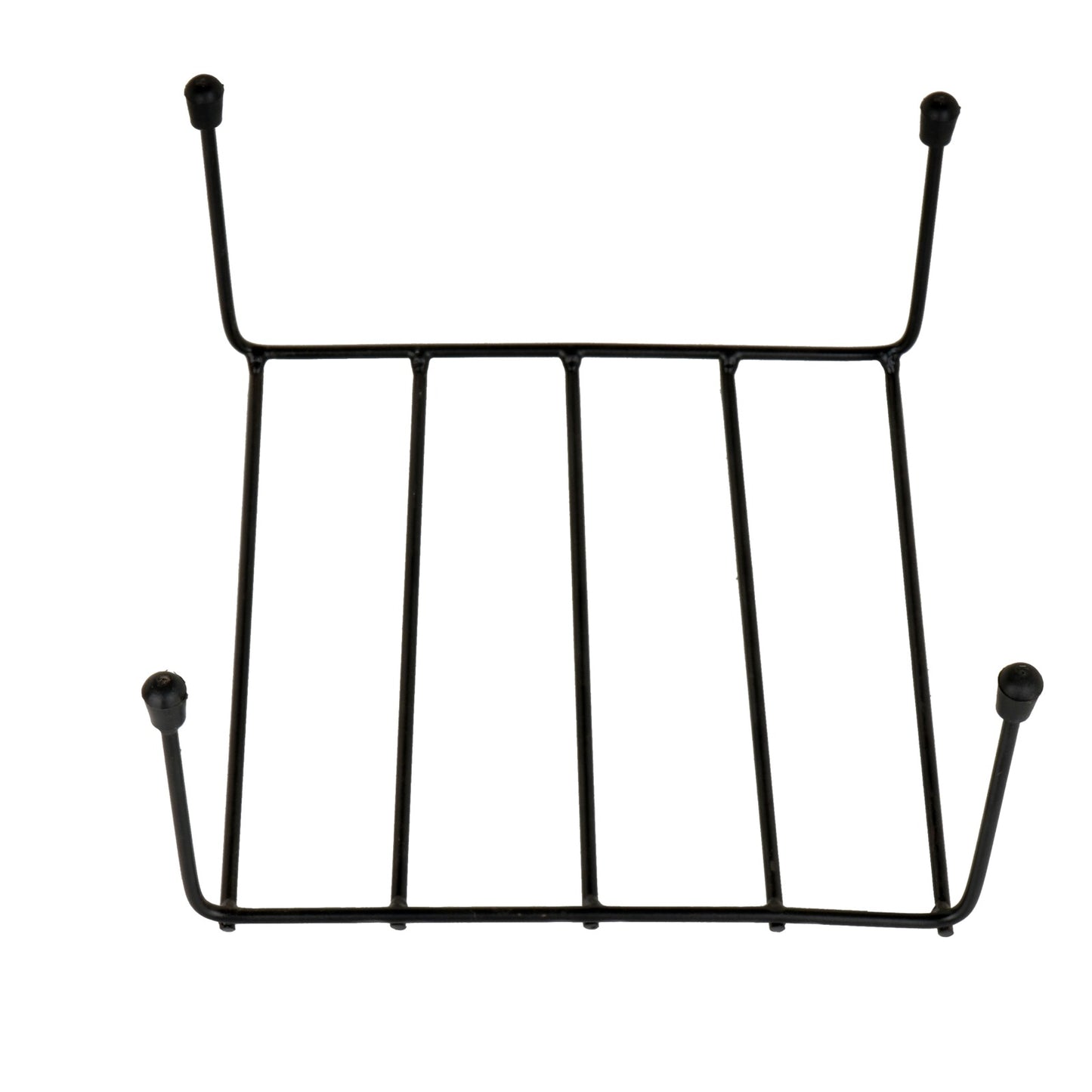 Indigrow Hortitech Slim Plant Stand (Black, Set of 4) – Decorative Metal Pot Holder for Indoor & Outdoor Use | Balcony, Garden, Terrace, Living Room & Home Decor