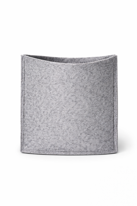 Indigrow Hortitech 12x12 Inch Square Non-Woven Geo Fabric Grow Bag | 400SM Heavy Duty | UV Stabilised | Air Pruning Breathable Fabric Pot