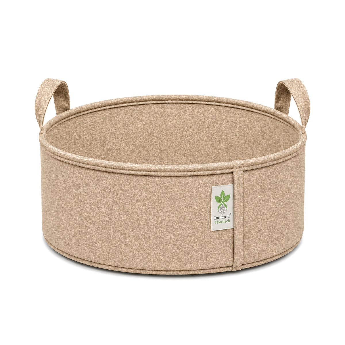 Beige low-profile grow bag 12x6 pack of 1