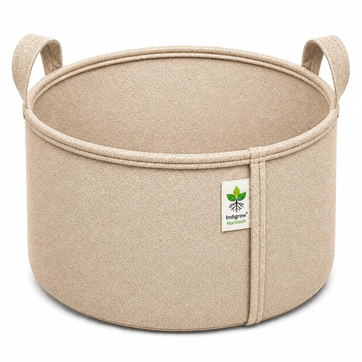 Beige geo fabric grow bag 12x9 inches pack of 1