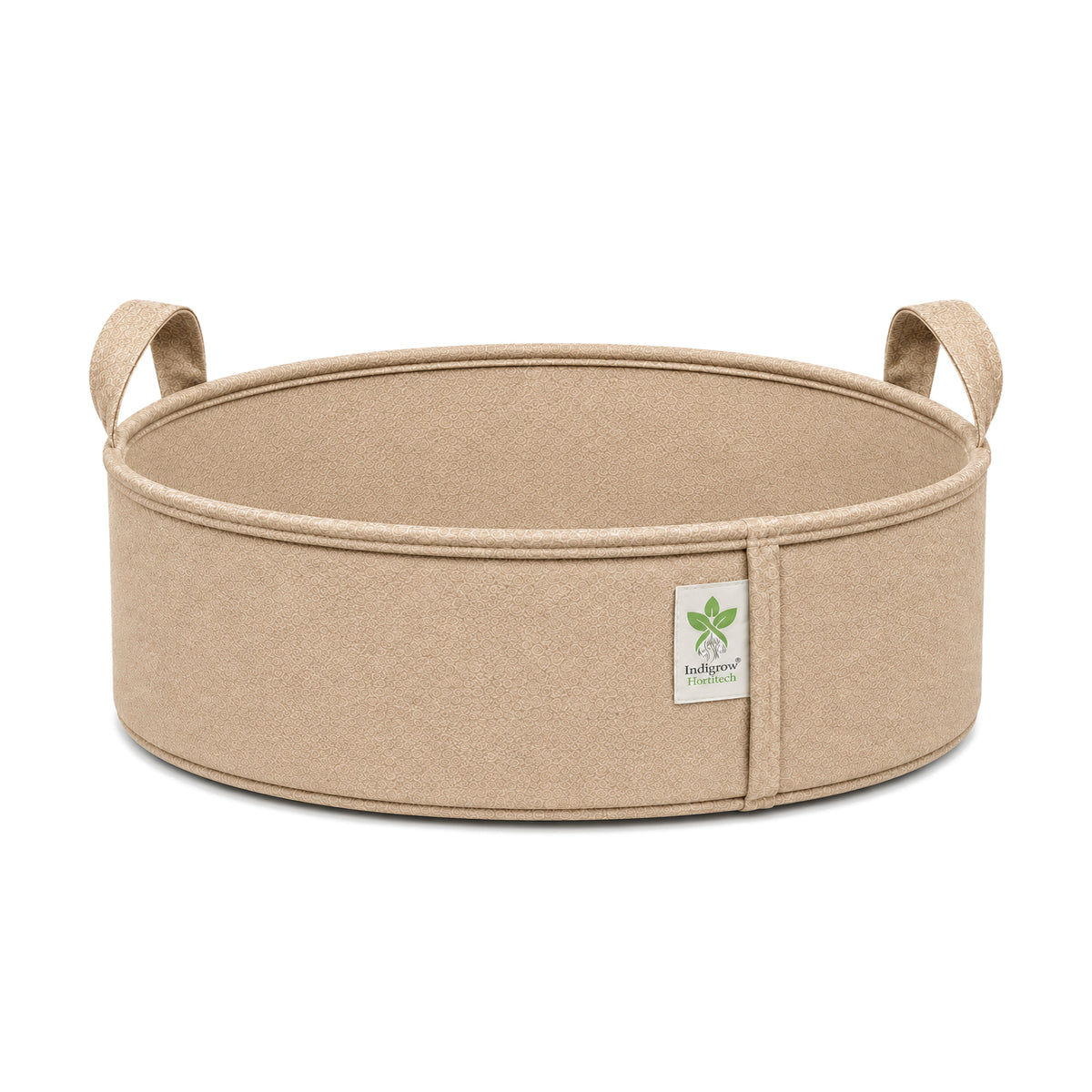 Beige low-profile grow bag 15x6 pack of 1