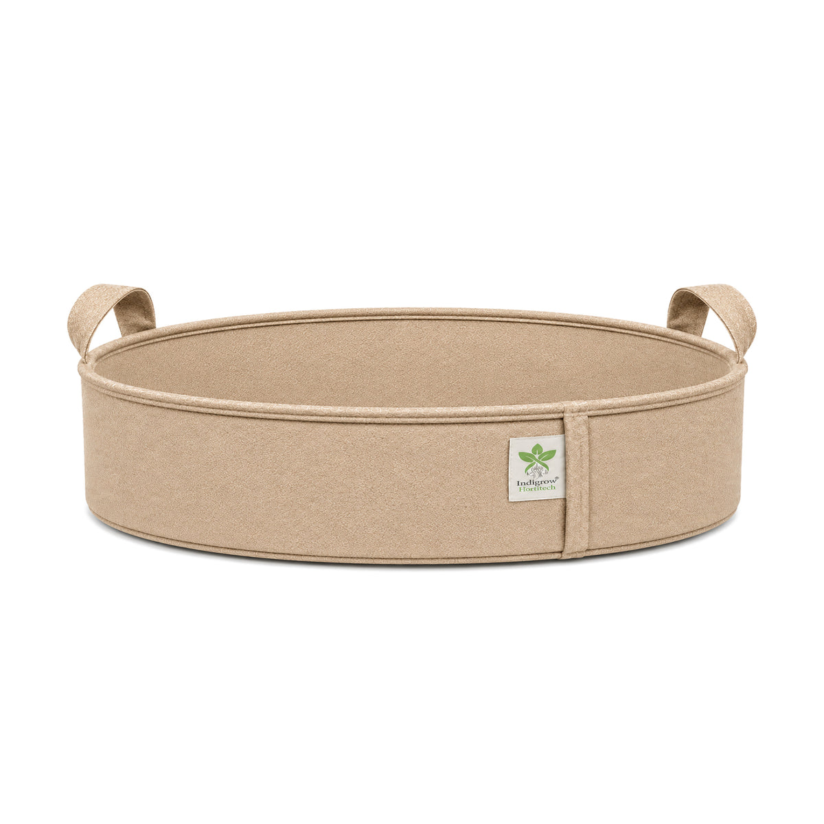 Beige low-profile grow bag 21x6 pack of 1