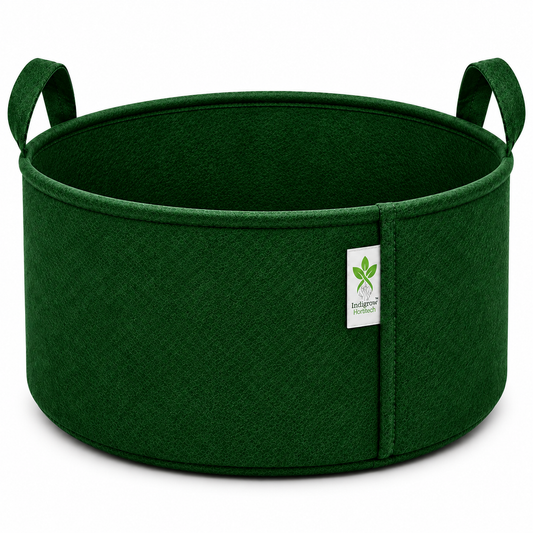 Green geo fabric grow bag 12x9 inches pack of 1