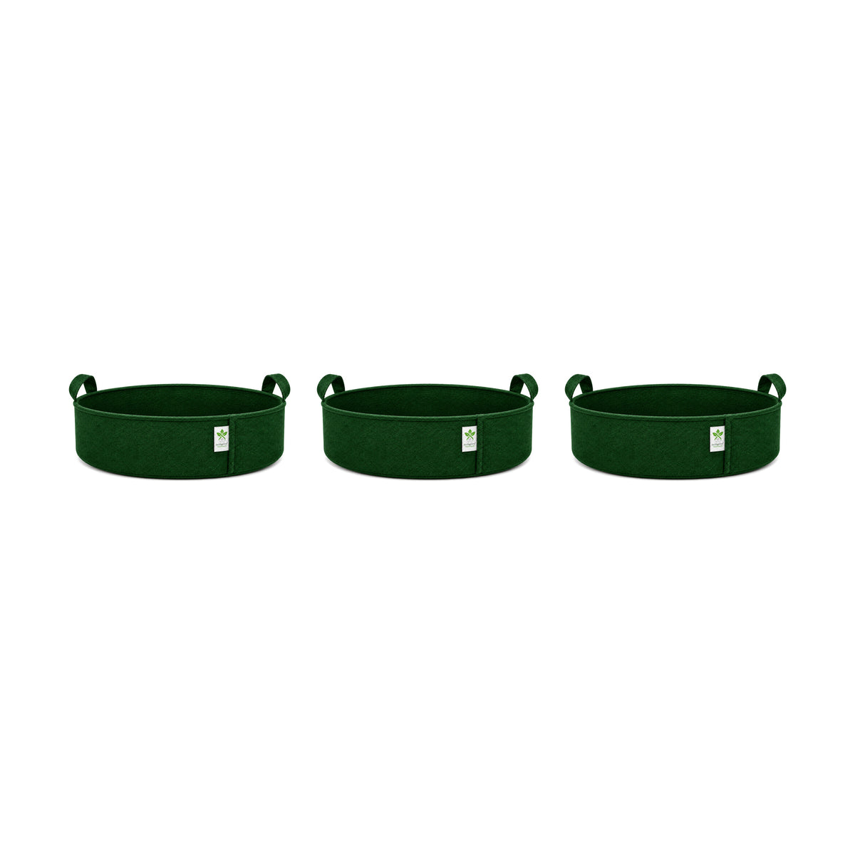 Green low-profile grow bag 18x6 pack of 3 v2