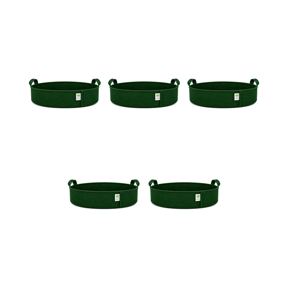 Green low-profile grow bag 21x6 pack of 5 v2