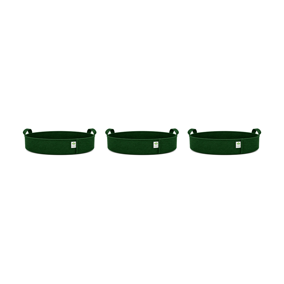 Green low-profile grow bag 24x6 pack of 3 v2