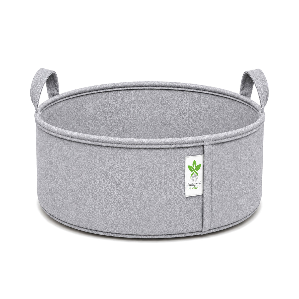 Grey low-profile grow bag 12x6 pack of 1