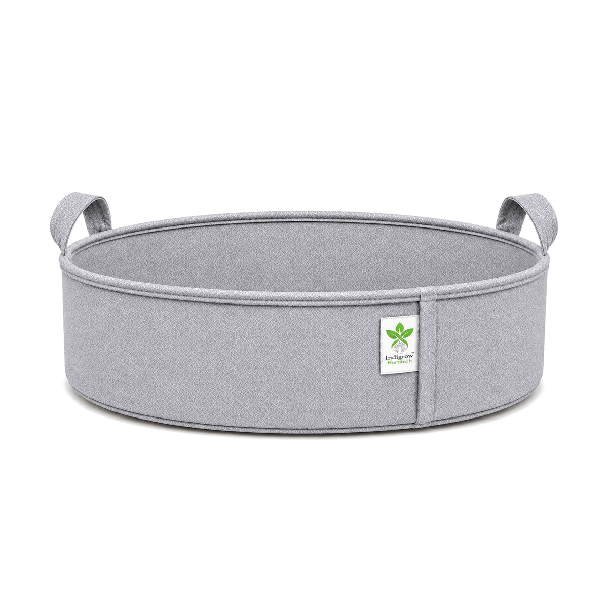 Grey low-profile grow bag 18x6 pack of 1