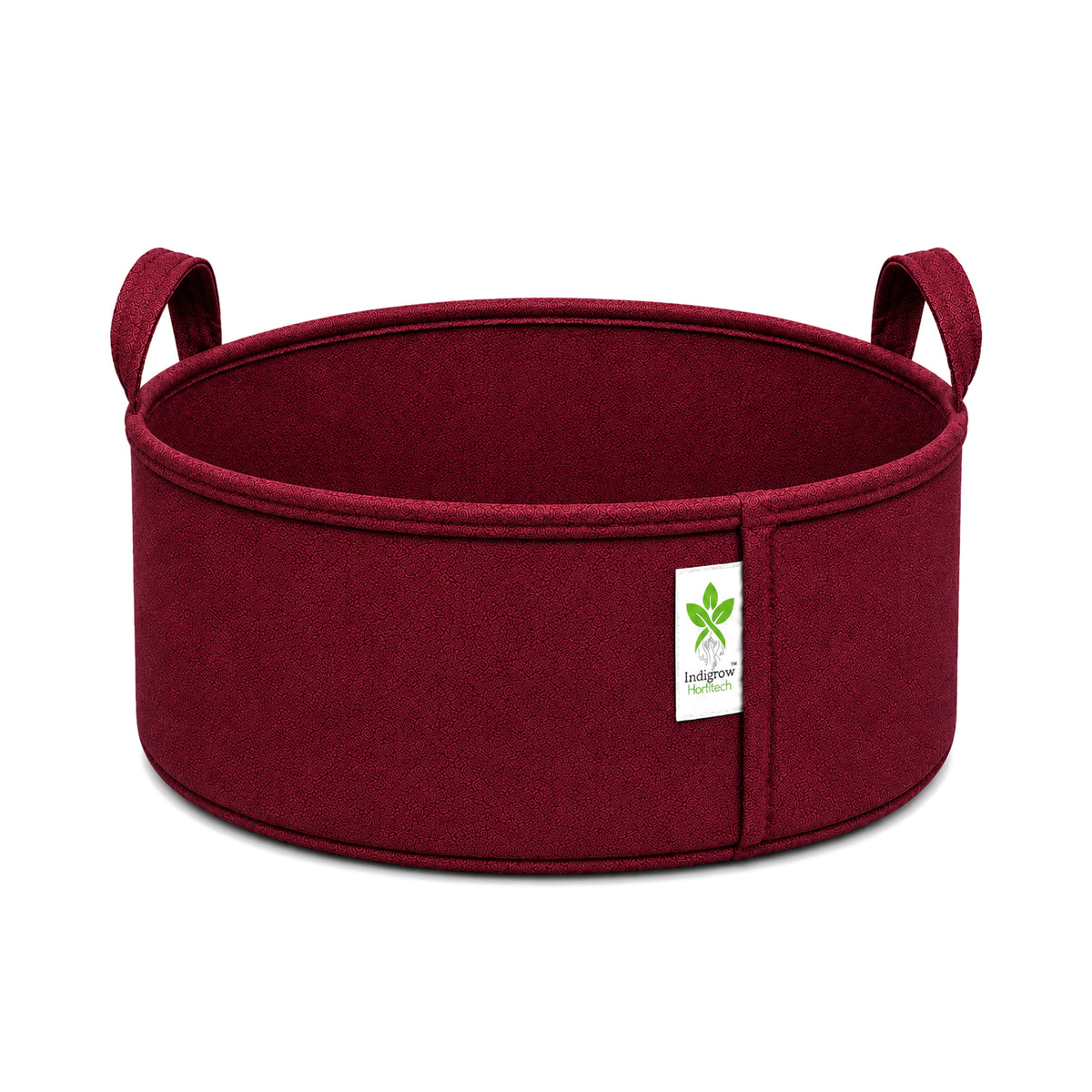 Maroon low-profile grow bag 12x6 pack of 1
