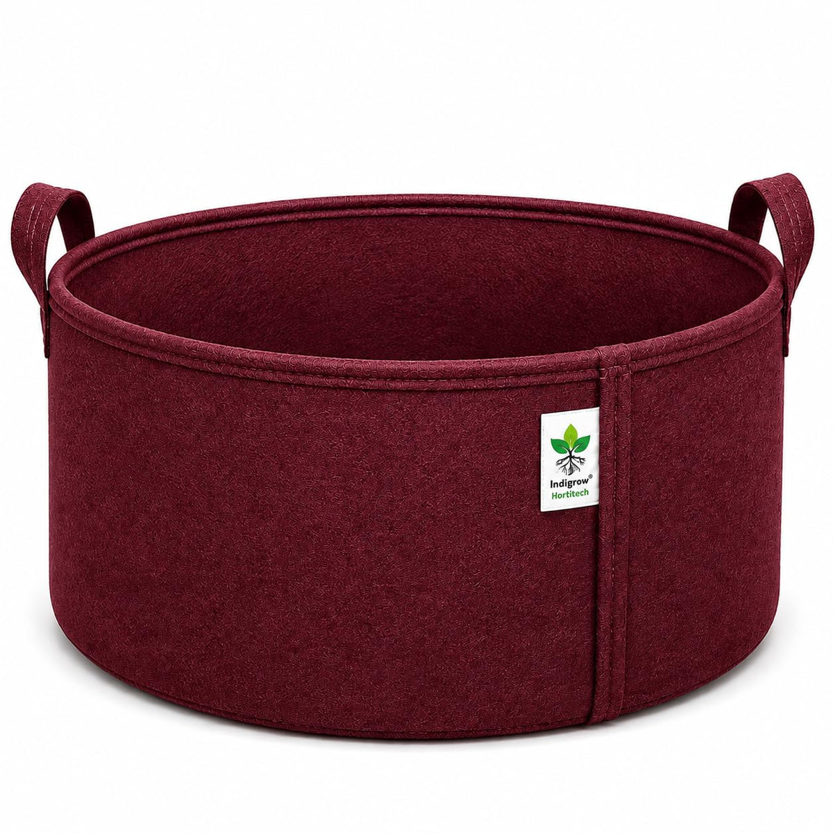 Maroon geo fabric grow bag 18x9 inches pack of 1